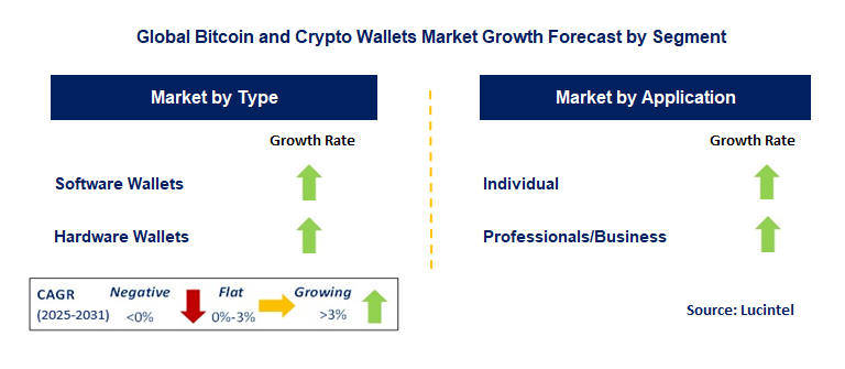 Bitcoin and Crypto Wallets Market by Segment